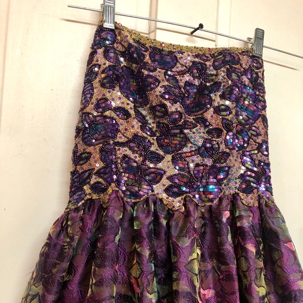 Saks Fifth Avenue Mary McFadden Strapless Dress